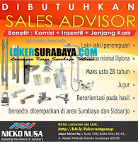 Lowongan Kerja Surabaya di Niko Nusa Terbaru Maret 2020