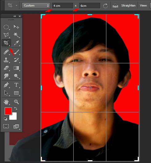 Cara Mudah Membuat Pas Foto Dengan Photoshop - GRAFIS - MEDIA