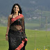 Anushka New Black Saree Photos stills