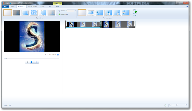 Screenshot 3 dari Windows Live Movie Maker