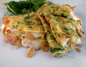 ventagli crepes rucola