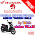 PROMO MOTOR HONDA AKHIR TAHUN 2018