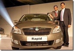skoda rapid launch