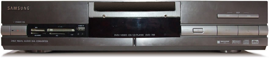 DVD player look-alike DIY HTPC case mod project