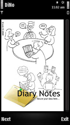 Diary Notes Nokia 5800