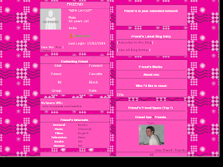 Pink Skinny Layouts