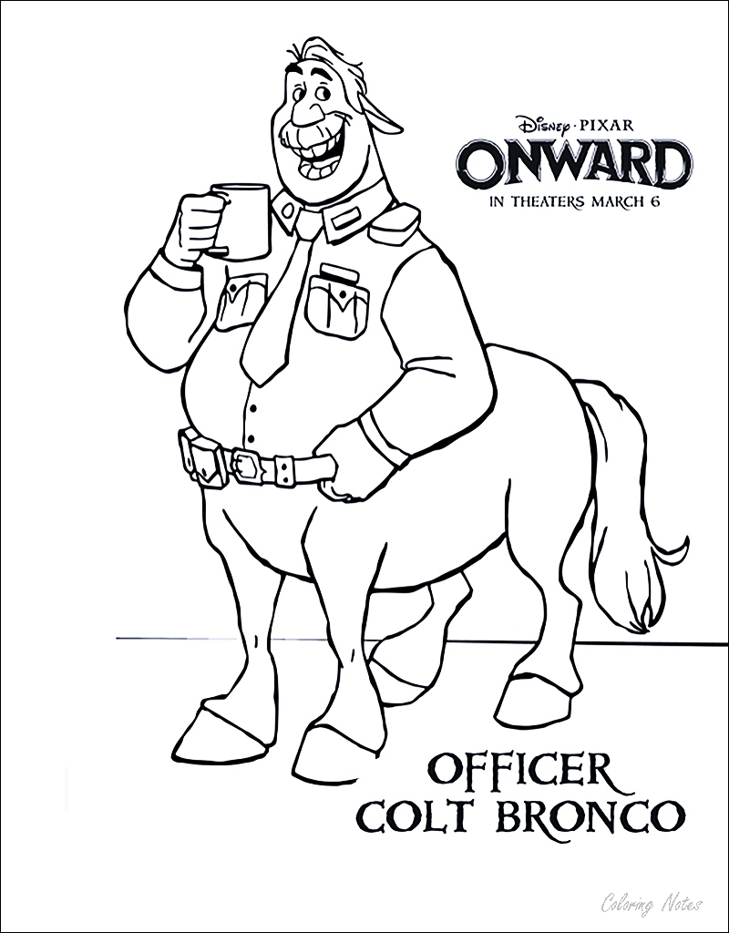 Onward Coloring Pages Free Printable For Kids