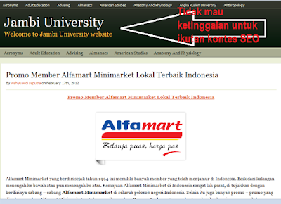 Promo Member Alfamart Minimarket Lokal Terbaik Indonesia 