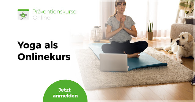 Hatha Yoga – aktive Entspannung und Stressbewältigung (Onlinekurs)