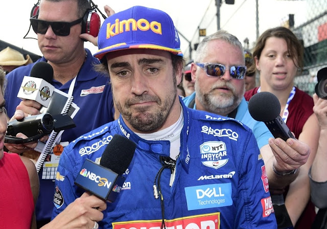 Fernando alonso Bump Day