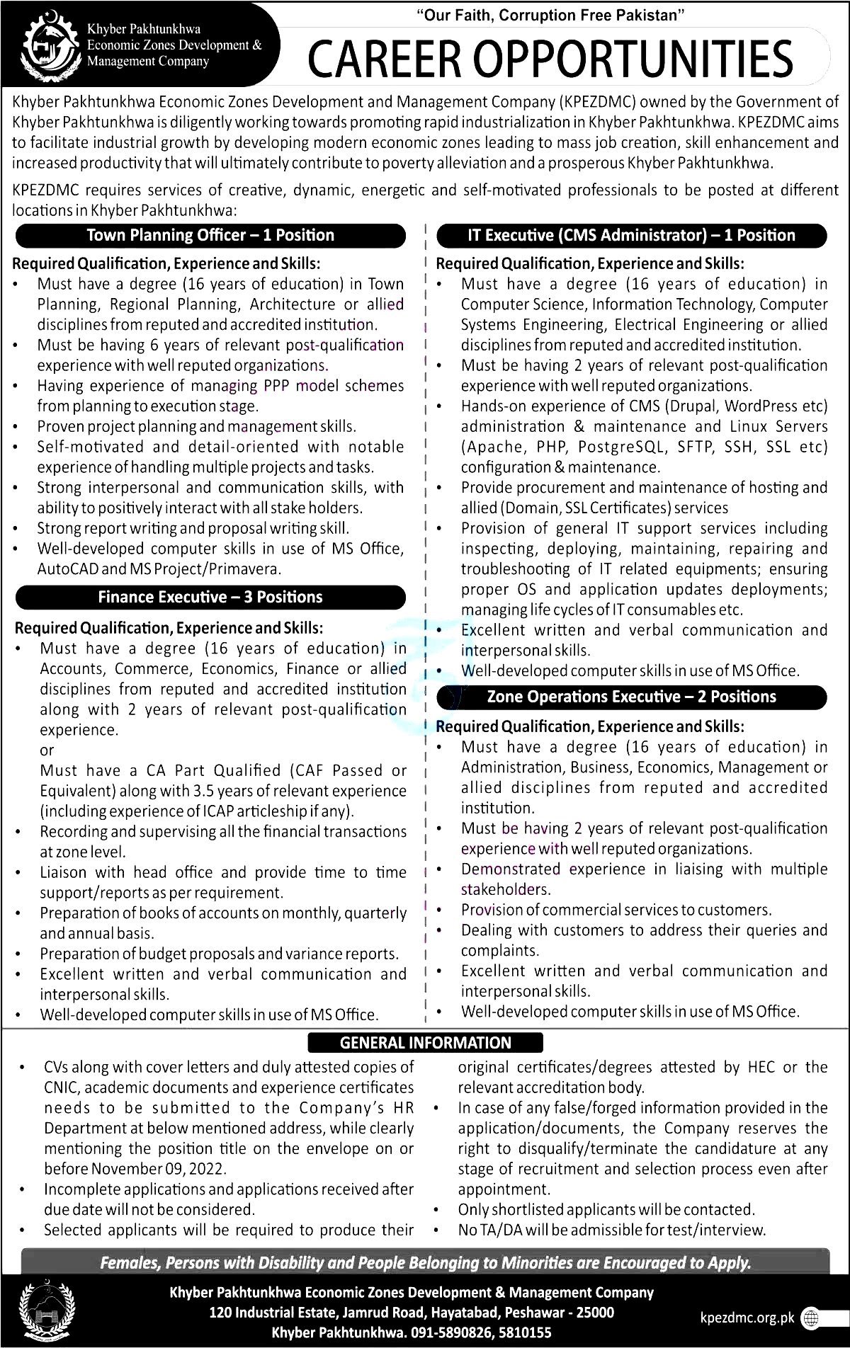 KPEZDMC Jobs November 2022-2023 – Application Process