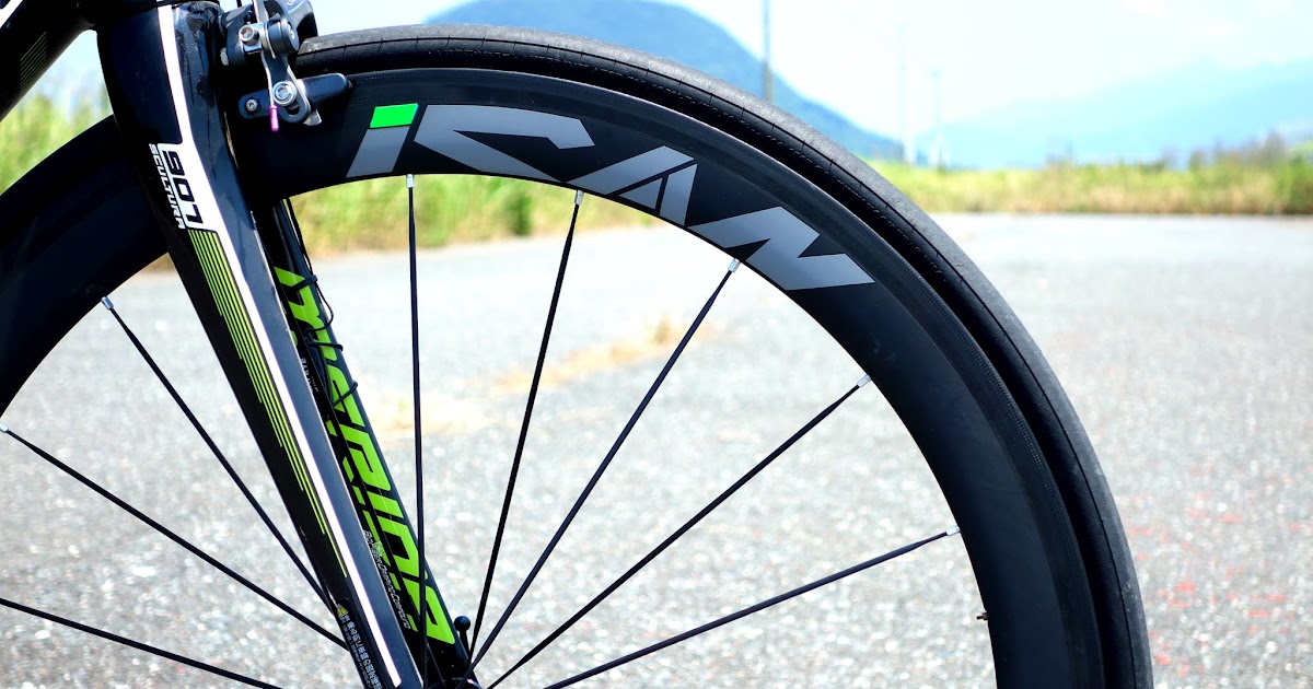 Ican 50cカーボンホイール 実走インプレッション Fiction Cycles