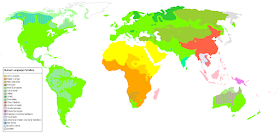 Human Language Families - Source: Wikipedia