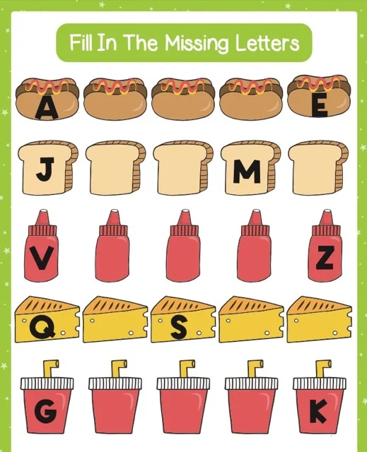 Fill In Missing Letters