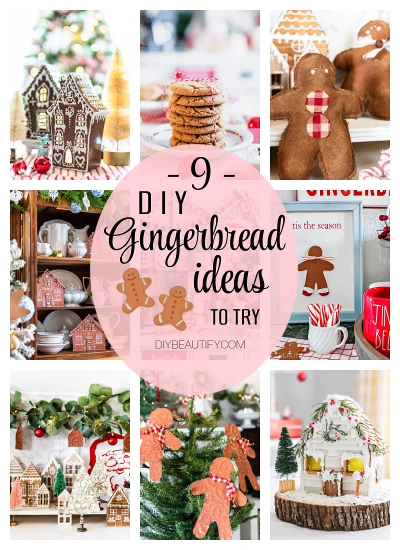 gingerbread decor and craft ideas