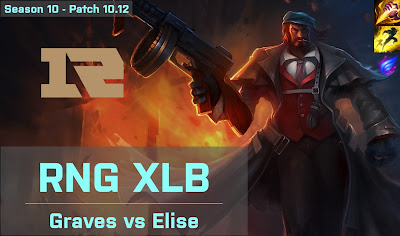 RNG XLB Graves JG vs SB OnFleek Elise - KR 10.12
