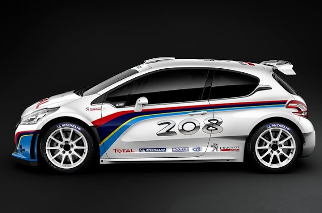 Peugeot 208 R5 Rally Car