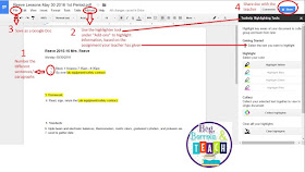 How to highlight/annotate online texts using Google Drive