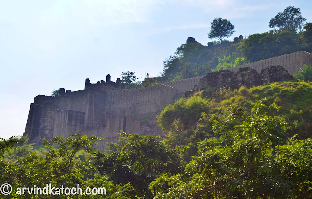 Might Kangra Fort front View