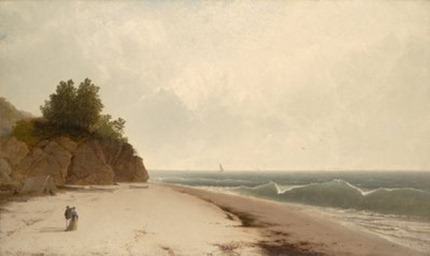 Coast Scene with Figures (Beverly Shore) 1869 2