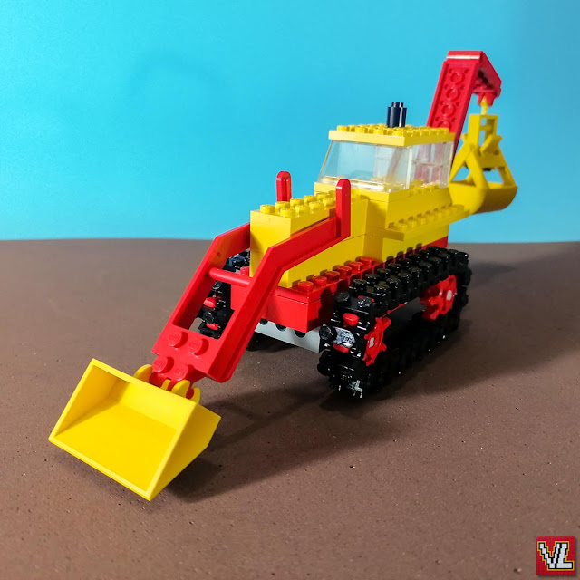 Set LEGO387 Excavator and Dumper