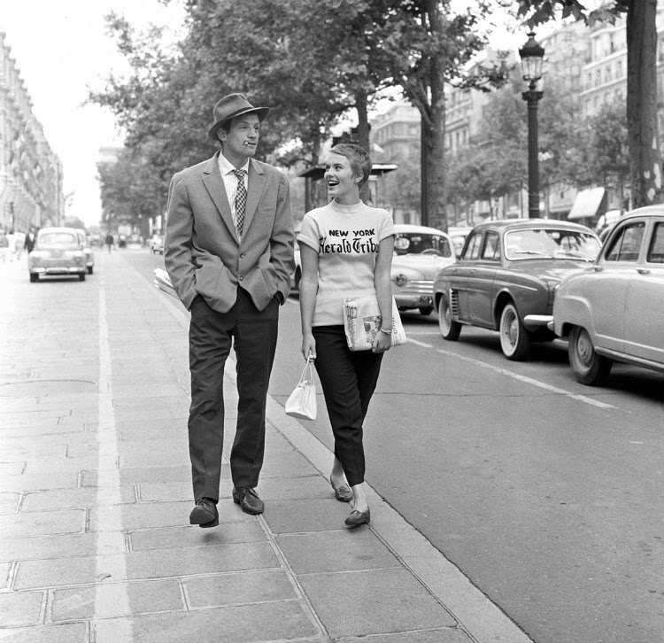 A Vintage Nerd, Vintage Blog, Classic Film Blog, Breathless, 1960 Jean Seberg, French Films, Vintage Movie Recommendation, 1960s Films, Old Hollywood Blog