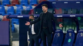 Simeone reveals Atlético's Levante draw not down to title nerves