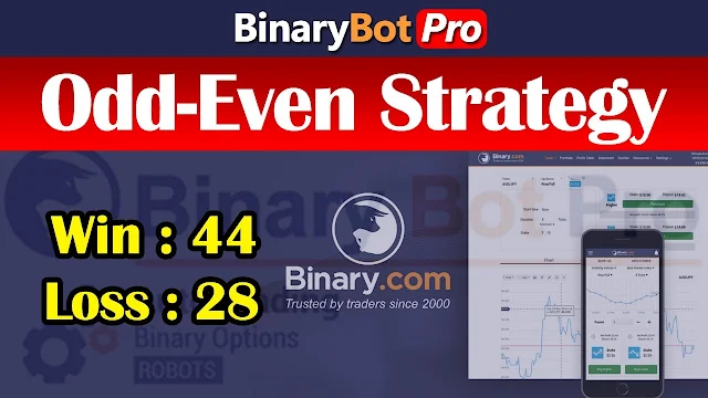 Odd-Even Strategy | Binary Bot