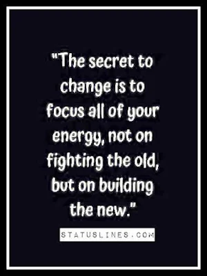 secret to change New chapter of life quote