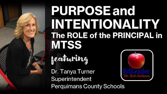 Purpose and Intentionality - The Role of the Principal in MTSS