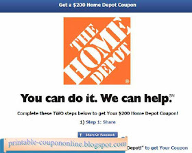 Free Printable Home Depot Coupons