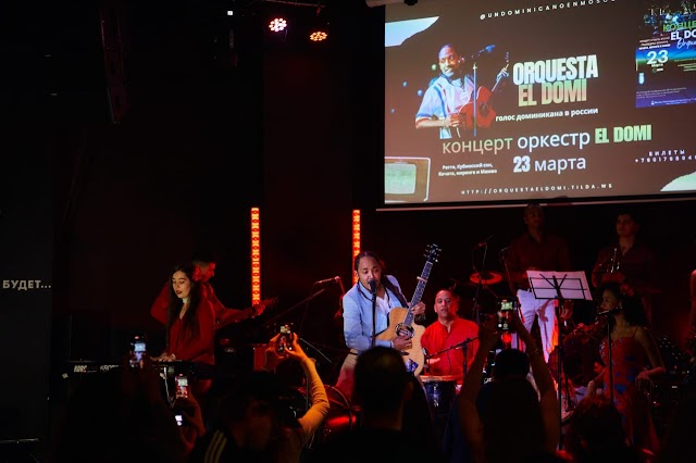 Orquesta Dominicana "El Domi" realizó espectacular concierto en Moscú