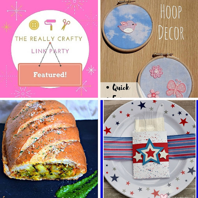 The Really Crafty Link Party #25 featured posts!