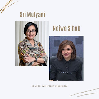 Sri Mulyani and Najwa Sihab