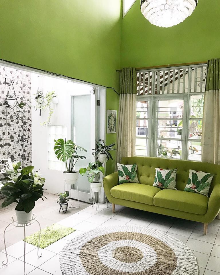 Desain Ruang  Tamu  Nuansa Hijau  Homes Decoration Ideas