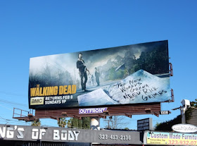 The Walking Dead midseason 5 billboard