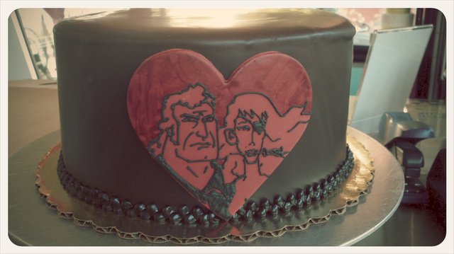 The award for Most Fun Adult Swim Cartoon Wedding Cake I've Ever Made at 
