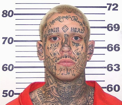 soulja boy tattoos on face. Weird Face Tattoos