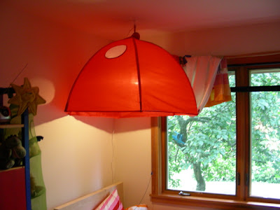 kid's bed with cupola