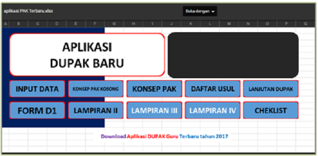 Download Aplikasi DUPAK Guru Terbaru Tahun 2018