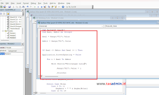 Kode Script Macro VBA Print dari sampai