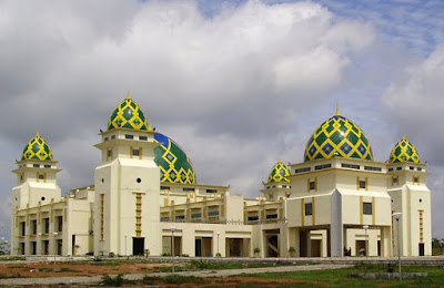 masjid arrahman di islmic center sukadana