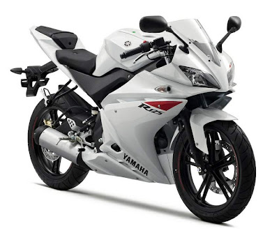 wallpapers yamaha. 2010 Yamaha YZF-R 125 White