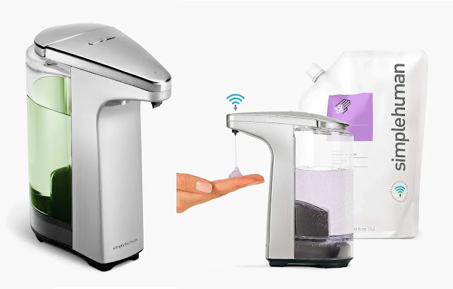 1. Simplehuman Compact Sensor soap dispenser