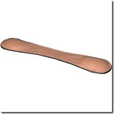 leather bookmark