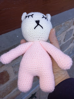 chat, doudou, crochet, amigurumi