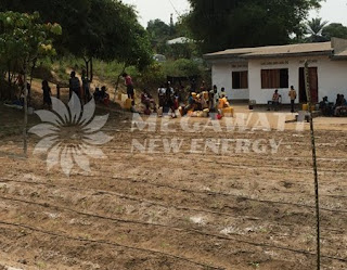 Solar pumping system in DR Congo