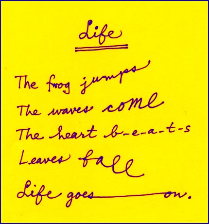 poems for life. Labels: Life, Poem of the