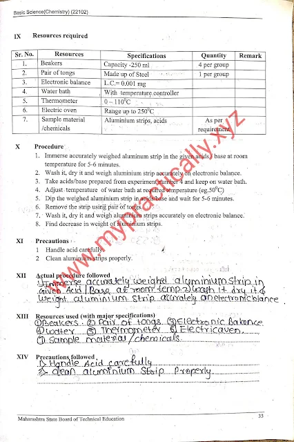 Effect of Temperature on rate of corrosion chemistry practical answers First Year Basic Chemistry Answers