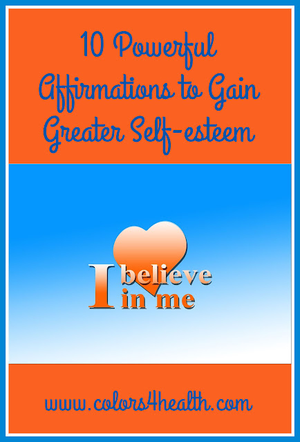 I believe in me, affirmations for Self-esteem